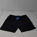 Amazon Essentials Men's 8" Inseam Relaxed-Fit Drawstring Walk Shorts, Black, 3XL