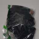 Zubebe 2 Sets Christmas Stockings Xmas Knitted Stockings Kit 18 inch Large Knit Xmas Stocking Metal Stocking Holder and Name Tags with Marker Pen for Family Holiday Xmas Party Fireplace (Black)