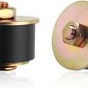 2PCS 1-1/2" Rubber Freeze Plugs,High Strength Expansion Plug Replacement for Holes 38mm-41mm Inner Diameter,Professional Freeze Plugs Car Accessories for Providing Good Sealing