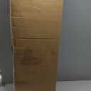 YITAHOME Pre-Lit Flocked Drooping Pencil Spruce Christmas Tree with Pine Cone, 7.5ft Natural Layered Spruce Christmas Tree w/Remote Control, 800 Branch Tips and 350 Lights for Home, Office Decoration