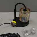 Lukasa Candle Warmer Lamp with Timer and Dimmer, Adjustable Height Candle Warmer for Candle, Birthday Gifts for Women Men, Mothers Day Gifts for Mom, Christmas Decor Home Room Decor, Christmas Gift (Black)