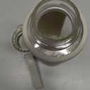 Ello Syndicate 20oz Reusable Glass Water Bottle with One-Touch Leak Proof Flip Lid, Protective Non-Slip Silicone Sleeve, Carry Loop for Coffee, Tea and Water, BPA-free, Dishwasher Safe, Sand