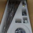 52'' Ceiling Fans with Lights, Modern Ceiling Fan with Remote Control, Indoor Outdoor Ceiling Fan for Living Room,Bedroom 5 Blade 3 Color Tempearture (Walnut)