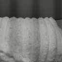 Bedsure GentleSoft White California King Size Blanket for Couch - Cozy Soft Blankets for Women, Cute Small Fleece Throws for Girls, Birthday Gifts for Women, Bright White, 102x96 Inches