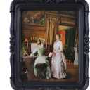 Vintage Picture Frames 8x10 Ornate Black Antique Picture Frames with Glass Front for Wall Mount or Tabletop Gallery Wall Decor Victorian Home Decor with Floral Design, Black