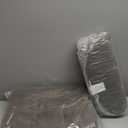 RACE LEAF Patio Chair Cushions 19x19 4 Pack, Thickened Heavy Duty Outdoor Cushions Stain & Water Resistant Non-Slip Ties Tufted (Brown)