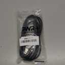 Pwr AC Cable Replacement Power Cord 2 Prong 6 Feet (Black)