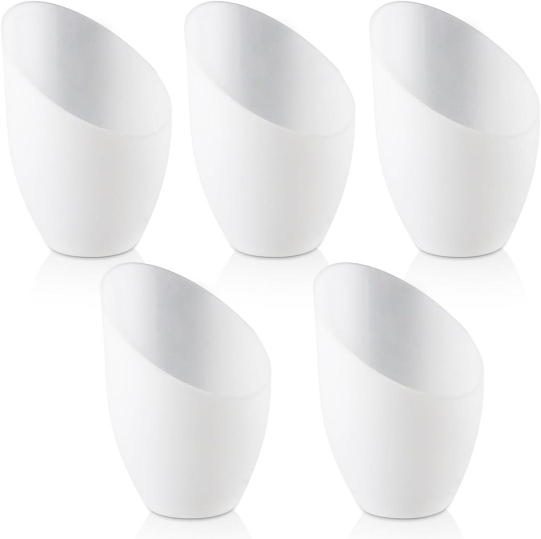5 Pcs 42mm/1.65inch Plastic Lamp Shade Replacement Floor Lamp Shade Cover Shade for Pendant Light Floor Lamp Bedroom - White