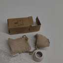 Demi's Home Match Striker - Set of 2 - White - (Matches Not Included) - Ceramic Match Holder with Striker