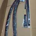 4 Pieces in-Channel Extra Durable Rain Guards Fit for 2020-2025 Kia Telluride,Window Deflectors,Window Visors (Smoke Black)