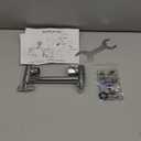 NearMoon Adjustable Shower Arm Universal Connection, Extension Arm, Adjust Angle to Upgrade Shower Experience, Easy to Install, Anti-leak (5 Inch, Chrome Finish)