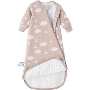 Unisex Sleeping Bag for Babies and Toddlers 3.5 Tog Sleep Sack, Baby Sleep Sack, One Piece with Sleeves, Gifts for Baby (6-18M, Pink Sky)