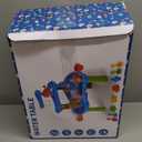 3-Tier Sand and Water Table Toys for Kids Aged 3 4 5 6 7 8, Water Waterfall Sensory Play Table with Beach Toys Accessories, Outdoor Activity Playset for Toddlers 2-4 3-5 4-6, Birthday Gifts