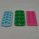 Sakolla Marine Theme Fondant Silicone Molds, Seashell, Conch, Seahorse, Starfish, Tortoise Silicone Mold for Cake Decoration, Chocolate Candy Sugar Craft (Marine Theme 15 Cavity/Grey)