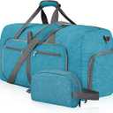 Felipe Varela Duffle Bag with Shoes Compartment and Adjustable Strap,Foldable Travel Duffel Bags for Men Women,Waterproof Duffel Bags, Size 115L