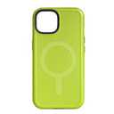 MOCCA Strong Magnetic for iPhone 11 Phone Case,[Compatible with Magsafe][Glass Screen Protector+Camera Lens Protector] Slim Thin Shockproof Cover Case for iPhone 11 6.1 inch, Florescent Green