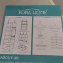 TOPIA HOME Shoe Organizer for Closet, Foldable Shoe Box with Adjustable Dividers and Clear Cover, Space Saving Shoe Storage Organizer Cabinet with Reinforced Handles, Fits 16 Pairs, Beige TP09Y (Large(20.87''L x 16.54''W x 13.5''H))