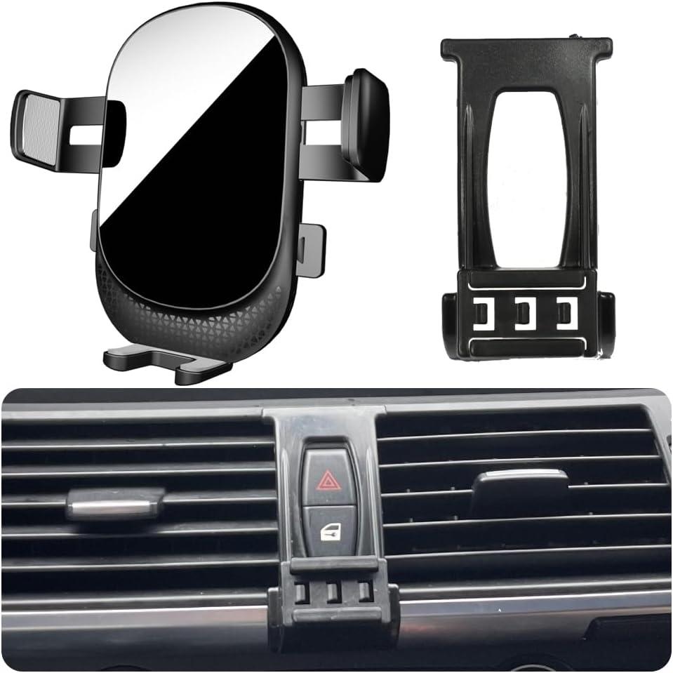 Car Phone Holder for BMW X5/X6 Auto Accessories [Only For 2007-2013 X5 & 2008-2014 X6Not applicable to other cars] [Auto Lock Hands Free Cell Phone Mount Car fits for iPhone & All Smartphones]