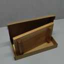 Medium 12" Acacia Wood Riser Pedestal Stand  Farmhouse Wood Display Riser for Kitchen and Bathroom Dcor - Counter Display, Plant Stand, Jewelry Holder, Vanity Tray, Candle Stand (M:12"x7"x1.57")