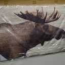 ARTISTIC PATH Elk Pictures Canvas Wall Art: Wildlife Animals Artwork Print on Wrapped Canvas Paintings for Living Room (36''W x 24''H,Multi-Sized) (Deer)