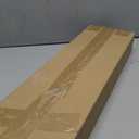 Danya B 5 Tier Wall Shelf Unit Narrow, Dark Brown Walnut Finish - Vertical Column Shelf, Floating Storage, Home Decor Organizer, Tall Tower Design, Utility Shelving, Bedroom, Living Room