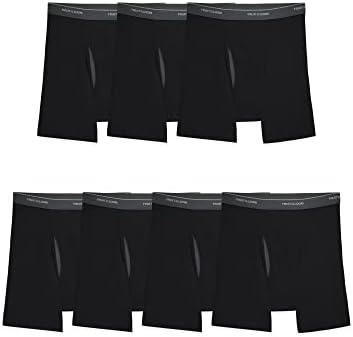 Fruit of the Loom Men's Coolzone Boxer Briefs, Moisture Wicking & Breathable, Assorted Color Multipacks XL