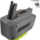 V10 Adapter for Ryobi 18V Lithium Battery Convert to for Dyson V10 SV12 Animal Absolute Motorhead Fluffy Total Cordless Stick Vacuum Cleaner (only Adapter)