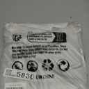 Mocsicka Christmas Wood House Photography Backdrop Xmas Tree Snow Wreath Photo Background Rustic Barn Door Family Kids Holiday Portrait Photo Booth Props (10x8ft)