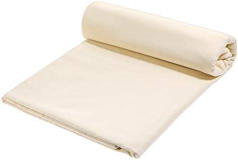63in 10yards Cotton Muslin Fabric Unbleached Natural Muslin Cotton Fabric for Sewing Apparel Cloth Roll Backing Draping Material by The Yard Fabrics