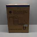 ARC 32QT Stainless Steel Stock pot 6-Piece For Seafood Boil Pot with Basket and Steamer Rack, Cookware for Crawfish Crab Shrimp Lobster Boiling Pot, Turkey Fryer Pot, Tamale Steamer Pot with Strainer