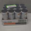 CELSIUS Sparkling Orange, Sugar Free Energy Drink, 12 Fl Oz (Pack of 12) (EXP 01/01/27)