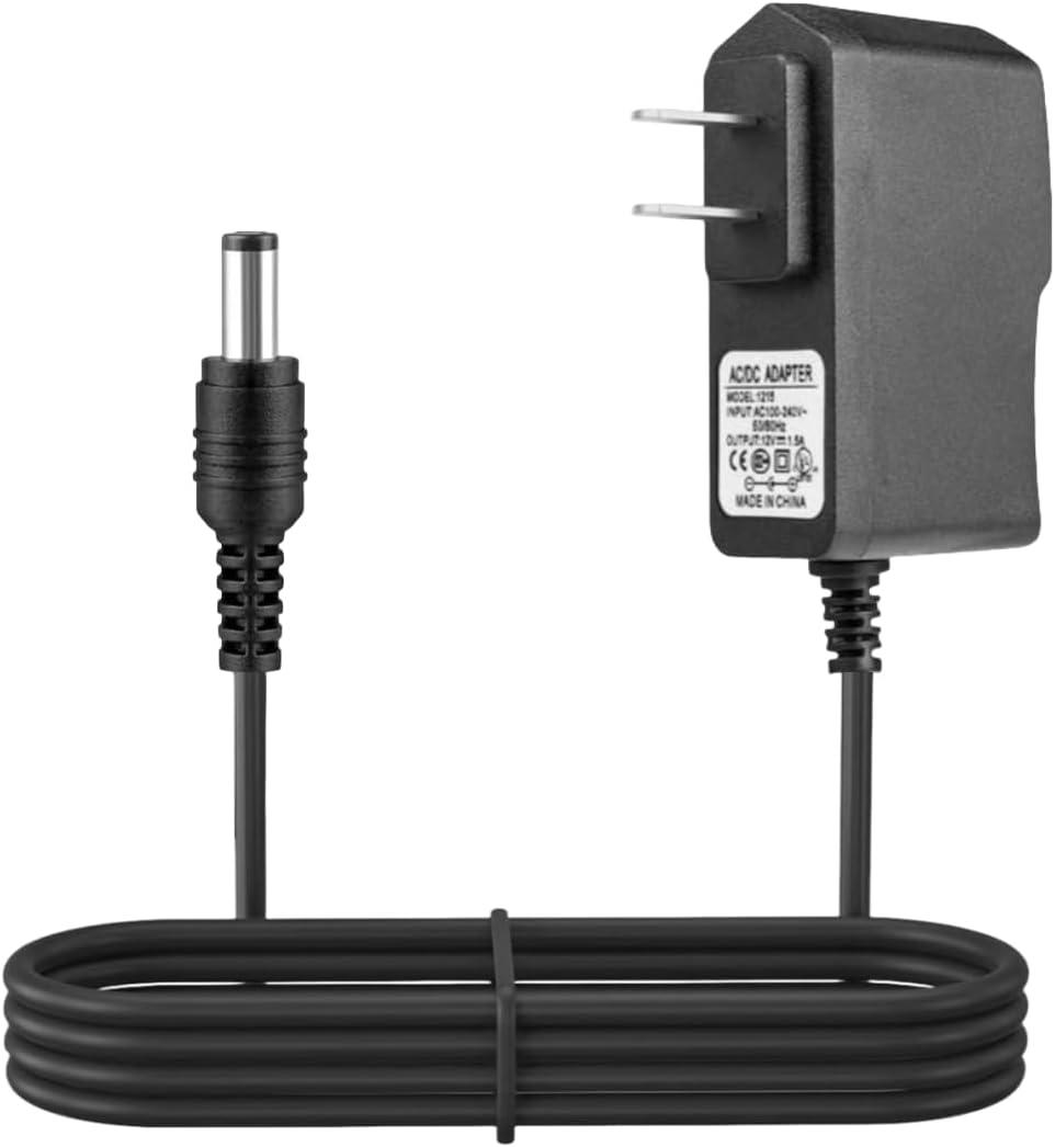 Universal 12V Wall Chargers for Yamaha Keyboard,FCC UL Listed,AC Adapter for Yamaha PSR, YPG, YPT, DGX, DD, EZ and Portable Keyboard Series,Replacement Power Cord for PA130 PA150 Adapter
