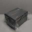 Graded Card Storage Box - Lockable Slab Case for Graded Cards, Baseball Card Storage Box Holds 120 Slabs or 480 Toploaders, Fits PSA BGS SGC, Sports Card Organizer, Fits Popular Trading Cards (Black)