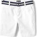 The Children's Place Boys' Belted Chino Shorts, size -7