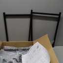 Garden Organizer With Wheels, Yard Tower Rack for Garage Storage, Up to 35 Long-Handled Tools, Sturdy Metal Steel Holder With 3 Hooks, Outdoor, Black