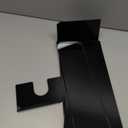 Acellegic Coffee Cup Sleeve Holder Hot Cup Sleeve Dispenser for Bulk Storage, Black Acrylic Slope Dispenser for Countertop at Home Coffee Bar Office Kitchen