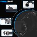 AUCERAMIC 23131218 Intercooler Outlet Hose Fit for 2014-2017 Buick Regal 2.0L L4, for 2013-2015 Chevrolet Malibu 2.0L L4 Air Cleaner Outlet Hose