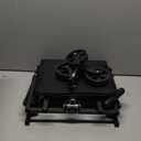 Collapsible Wagon Cart Foldable Beach Wagon with All-Terrain Wheels - 380 LBS Heavy Duty Grocery Cart for Shopping, Beach, Camping, Sports, Garden (Black)