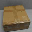 Comeon Bamboo Shoe Rack, Foldable Vertical Shoe Rack for Front Door Entrance Narrow Shoe Organizer Small Shoe Shelf for Entryway Shoe Storage Closet Multi-Tier (Brown Colors,6 Layers)