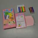 Upgrade Rainbow Magic Scratch Art Set Include 20 Premium Scratch Paper Sheets with 7-Color Tools Stickers, Create Floating Masterpieces & Postcards Creative Gifts for Birthday Valentines Day New Year