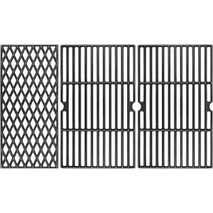 Uniflasy Cast Iron Cooking Grates for Dynaglo 4 Burner DGH450CRP DGH450CRPD DGF493BNP, 5 Burner DGH474CRP DGH485CRP, Dynaglo Grill Grate Replacement Part, 7001911 7002614 Grill Grate
