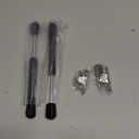 IAQWE 7.5 Inch Gas Struts 30Lb/133N Spring Shocks Lift Support for Lightweight Rv Cabinet Door Storage Toolbox Toy Box Sentry Safe Lid 2PCS