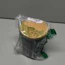 Yangbaga Black Canisters for Kitchen-Kitchen Canisters for Countertop with Airtight Wood Lids/Spoons/Stickers,Ceramic Kitchen Storage Containers for Large Flour,Suger,Coffee（32 OZ