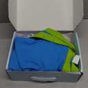 OUTREE Kids Pod Swing Seat, Cotton Child Hammock Swing Chair, Sensory Swing for Indoor and Outdoor Use, Blue