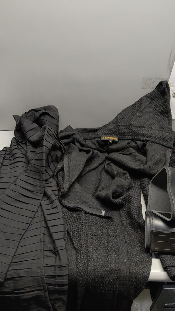 Women's Plus Size Vintage Killer Hoodies Pullover Cape Coat Long Sleeves Sweatshirt Cosplay Assassin Streetwear, Large