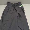 Willit Women's Wide Leg Pants Belted High Waisted Work Dress Pants Casual Palazzo Long Trousers 28" Steel Gray, XS