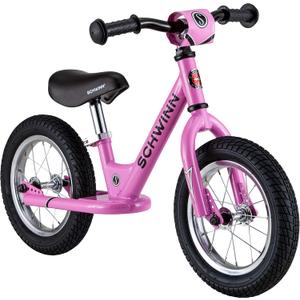 Schwinn Balance Bike, 12 Inch Bike for Kids Ages 2-4, Durable Steel Frame, Padded Seat, Cushioned Grips, Adjustable Seat Grows with Your Child, No Training Wheels Needed, Training Bicycle for Kids