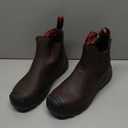 ANGRYRAM Steel Toe Slip on Work Boots for Men Waterproof Chelsea Industrial & Construction Shoes, Lightweight Comfortable Slip Resistant Safety boots Size 9