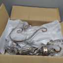 Ganeed Chandeliers,8 Lights French Country Pendant Chandelier,Rustic Vintage Metal Pendant Light Fixture Adjustable Hanging Lighting,Living Room Light,Kitchen Chandelier