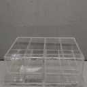 MOBUTOFU 2pcs Acrylic Eyeglasses Storage Box Display Case Eye Glasses Organizer Glasses Case